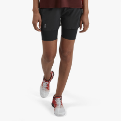 ON ACTIVE SHORTS W Black