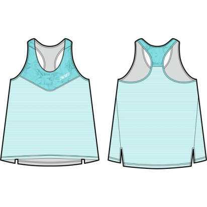 KV+ ARENA TOP woman- TURQUOISE 23SW02-2