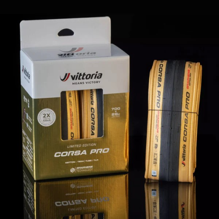 detail VITTORIA Corsa PRO Gold Limited Edition 28-622 TLR G+