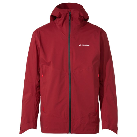 detail VAUDE ME CROZ 3L JACKET Carmine